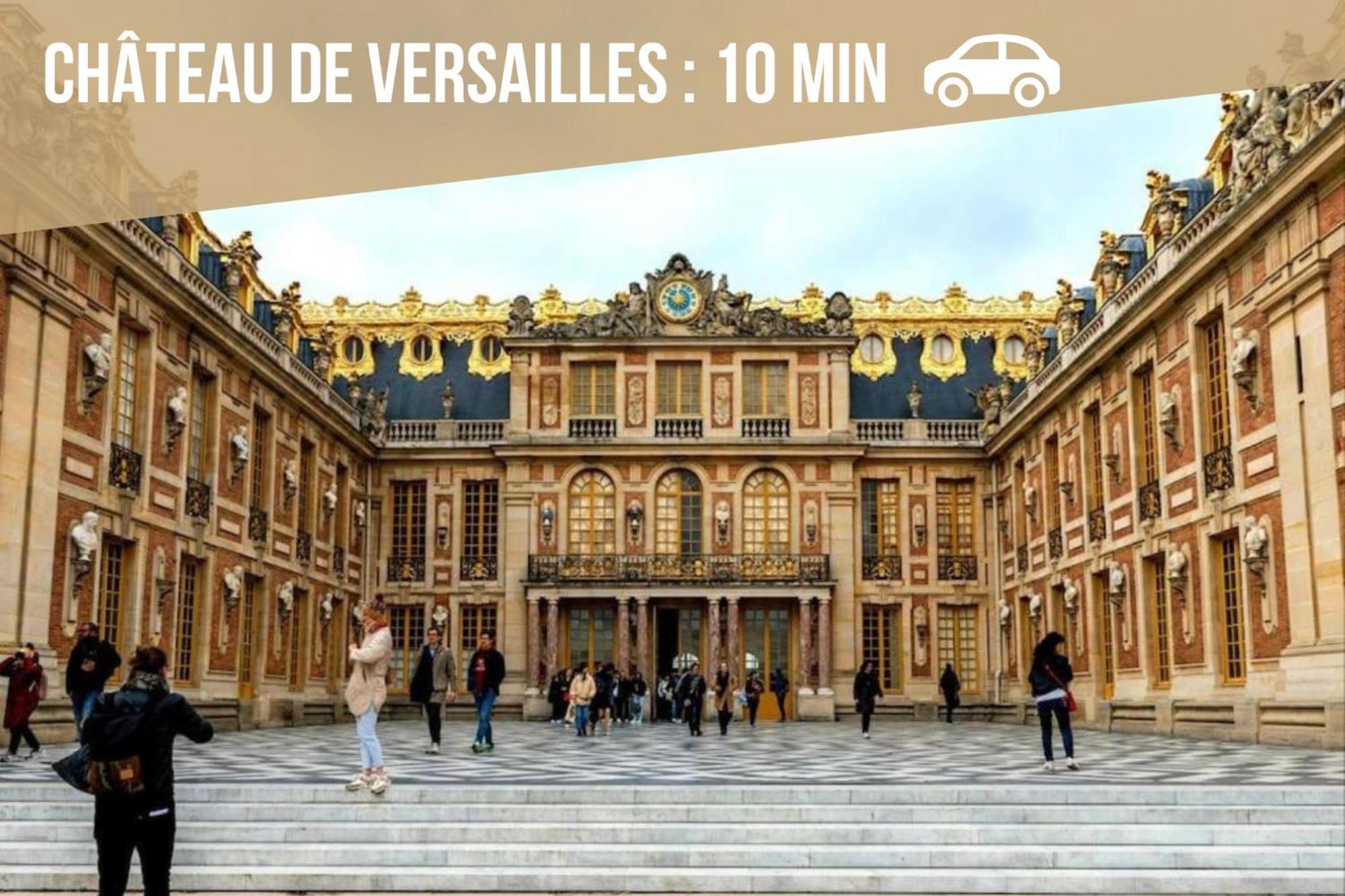 Sejour A 10 Minutes Du Chateau De Versailles Et 20 Minutes De Roland-Garros- Votre Suite Avec Lit King Size ル・シェネ エクステリア 写真